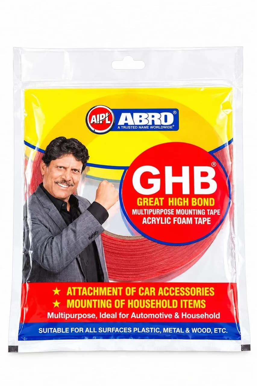 Abro GHP Double Tape 10mm - 7mtr (10 Pcs) — image 1