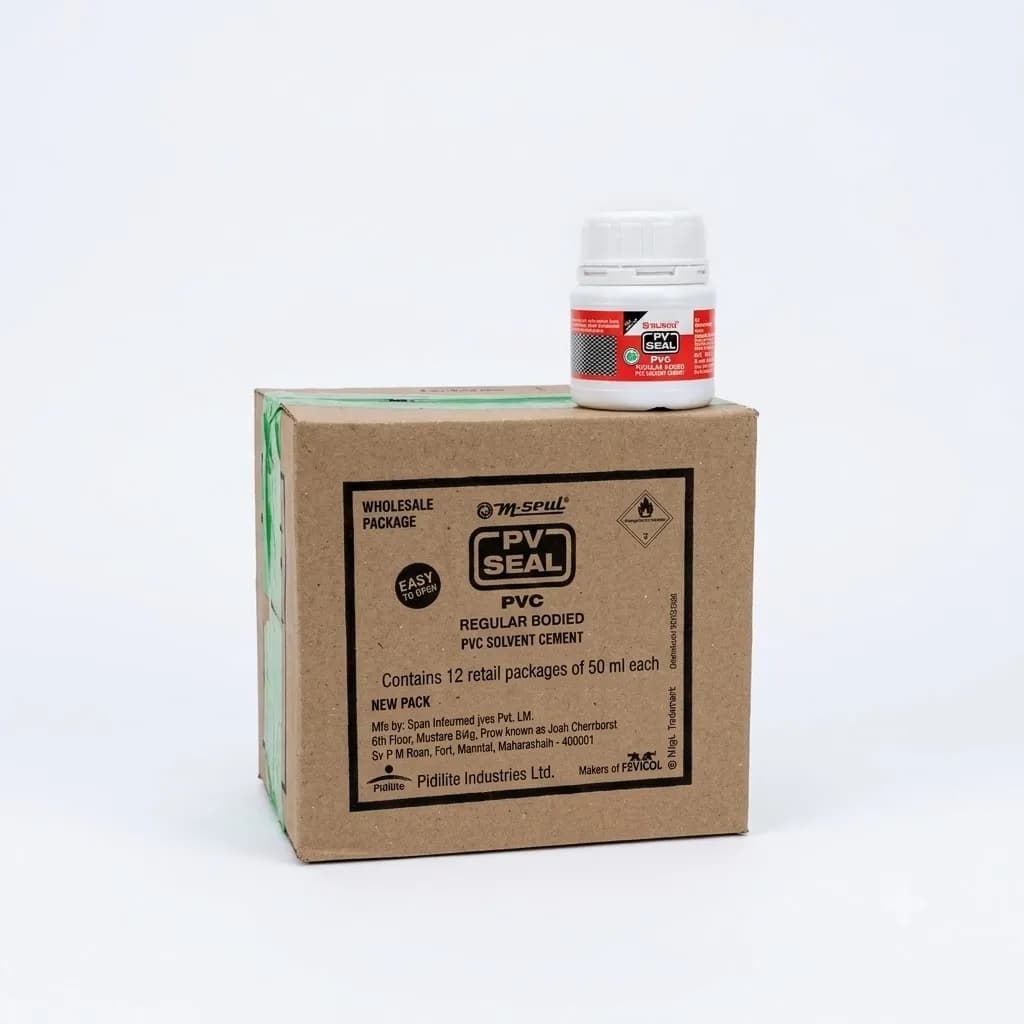 M-Seal PVC Solvent 50ml (12 Pcs)