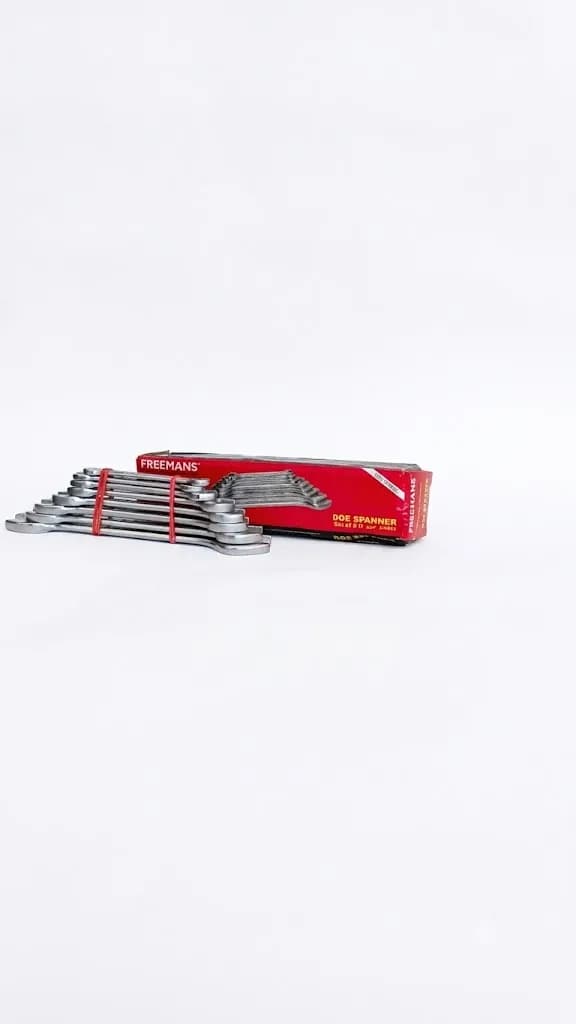 Freemans DOE Spanner Set of 8Unit 6x7 To 20x22 (1 Set)
