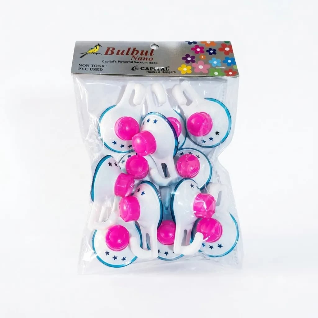 Bulbul WC 2kg Vacuum Hook 6 Pcs (12 Set)