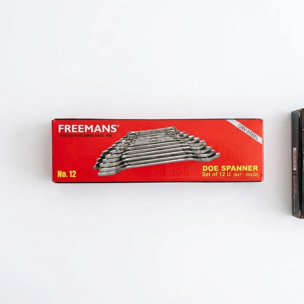 Freemans DOE Spanner Set of 12Unit 6x7 To 30x32 (1 Set)