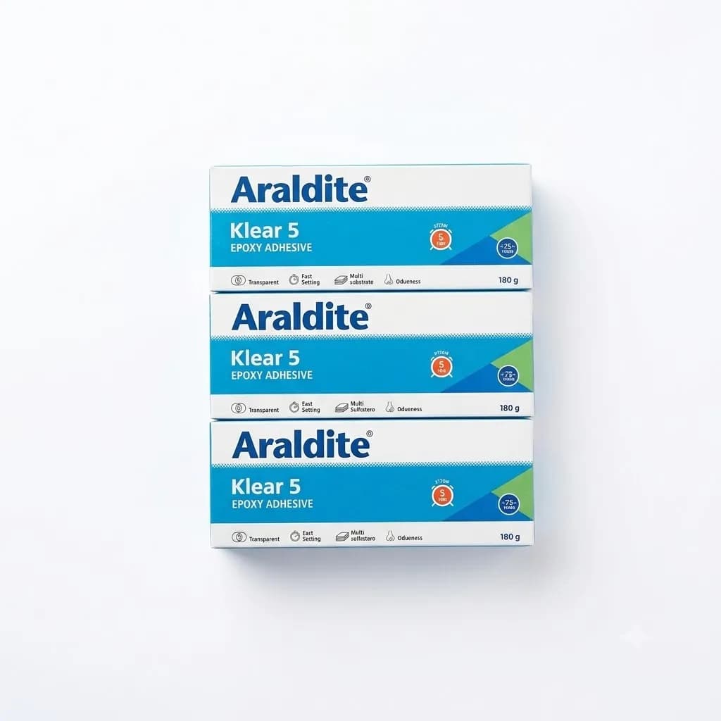 Araldite Klear 180gm (6 Pcs)