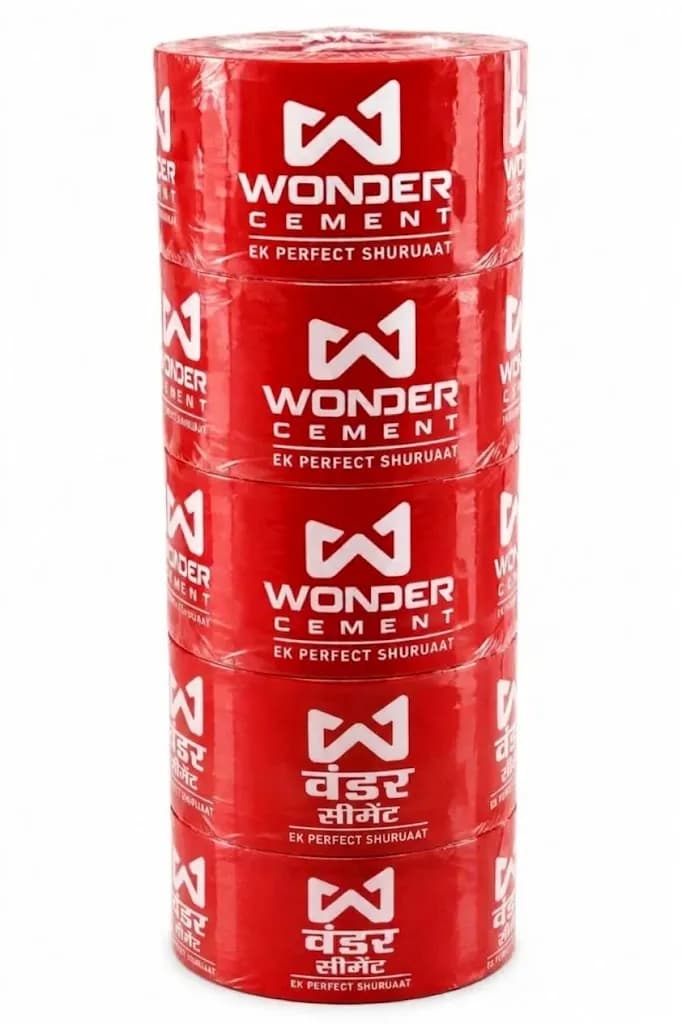 Abro Wonder BOPP Red Tape 60mm-100mtr (1 Roll - 5 Pcs)