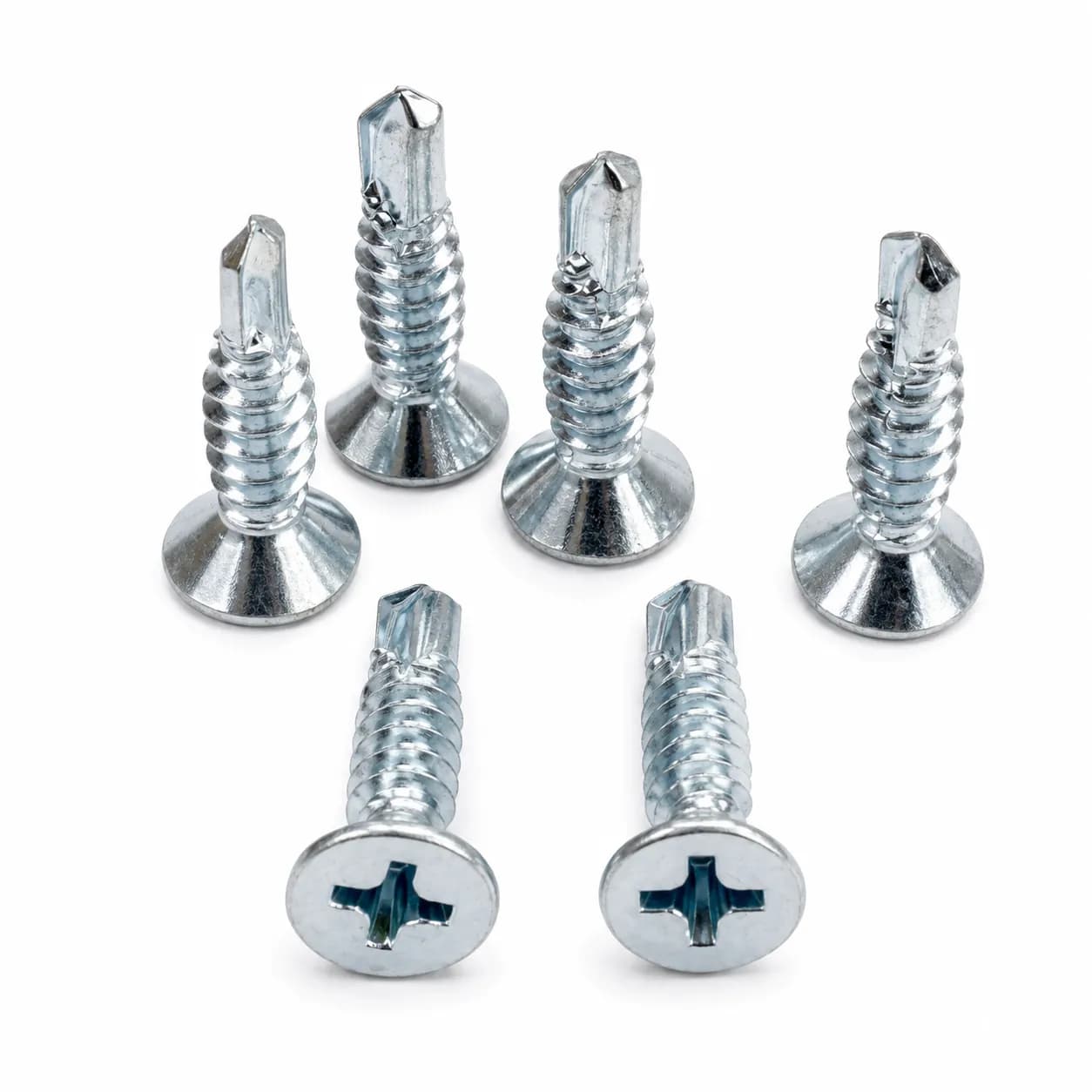Hi Fix CSK Head Self Drilling Screw 4.2 x 25mm (500 Pcs)