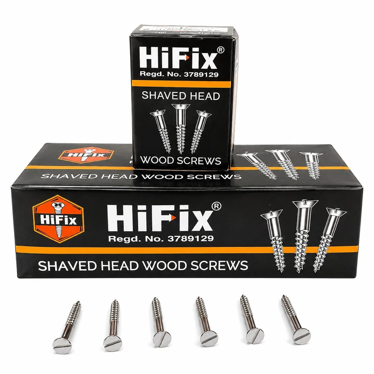 HI Fix Standard Wood Screw 12 x 100mm (300 Pcs)