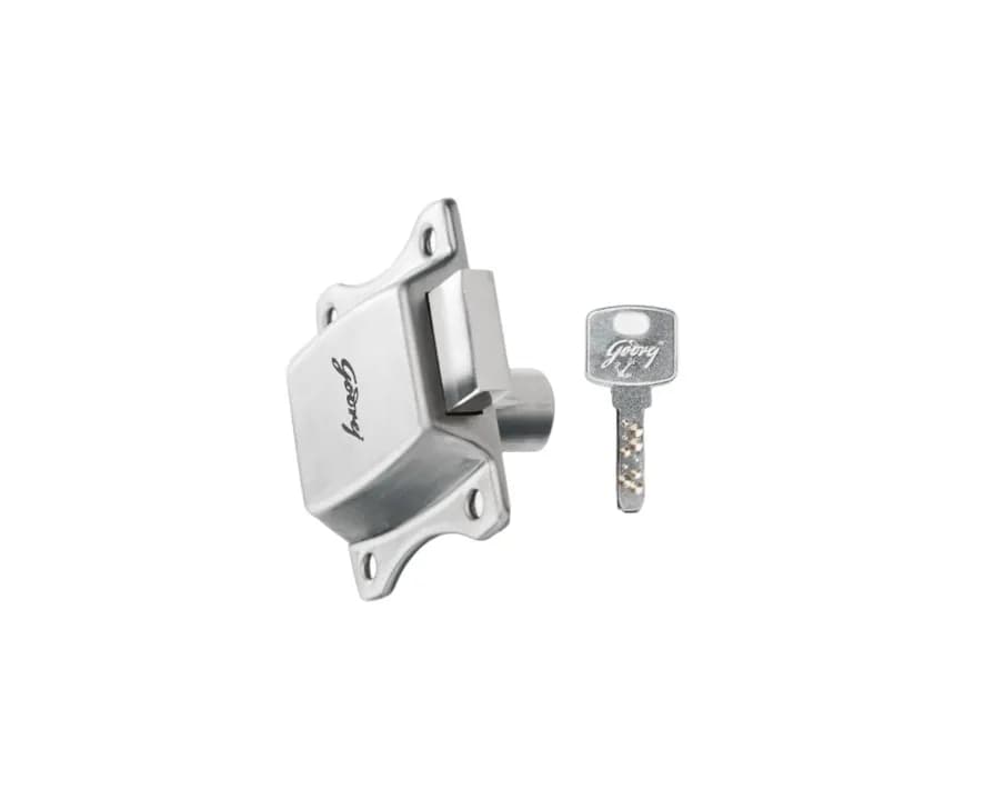 Godrej 8013 Curvo Lock 25mm SS Finish (12 Pcs) — image 1