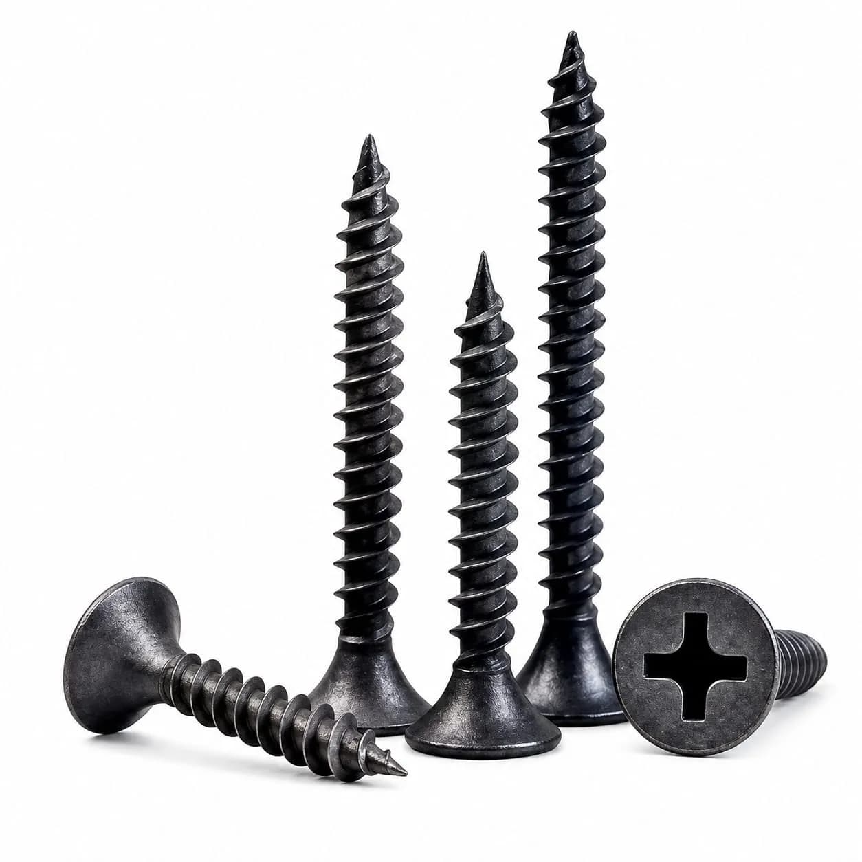 Hi Fix Drywall Screw 3.5 x 16mm Black (1000 Pcs)