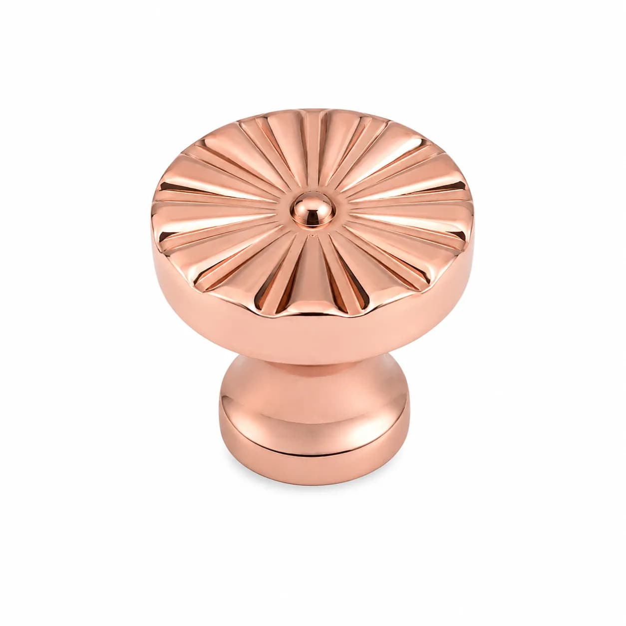 LB-401 Brass Knob Rose Gold — image 1