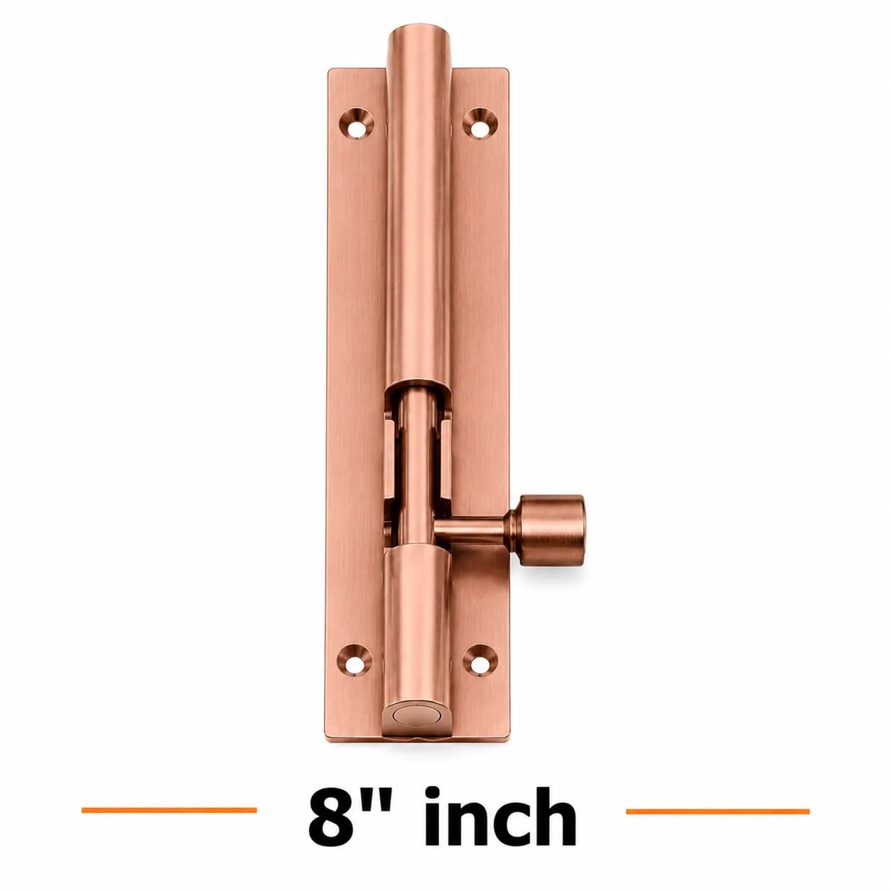 Dalwadi D-103 Polo Marble Tower Bolt 8" Rose Gold (10 Pcs)