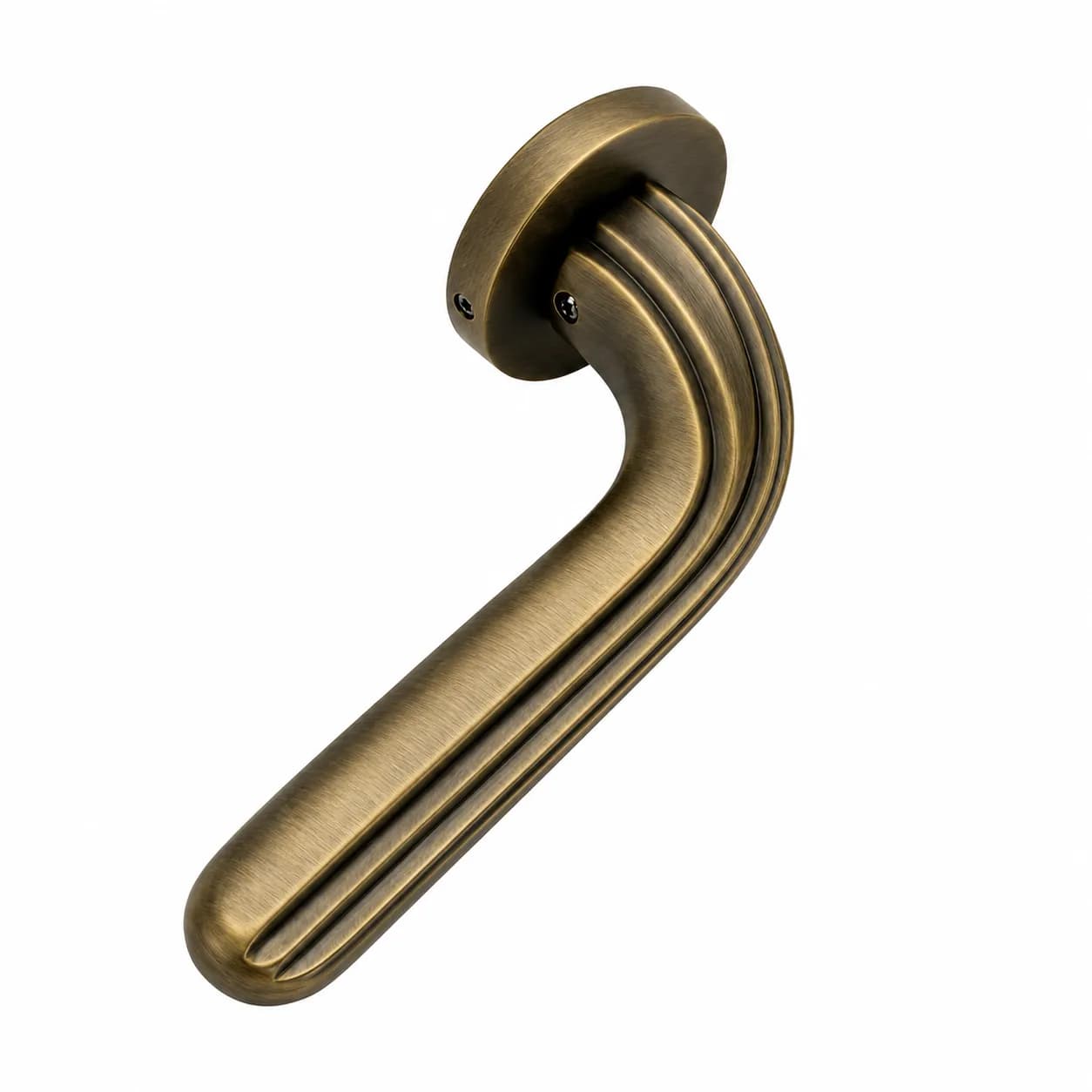 LB-119 Brass Mortise Handle Antique — image 1