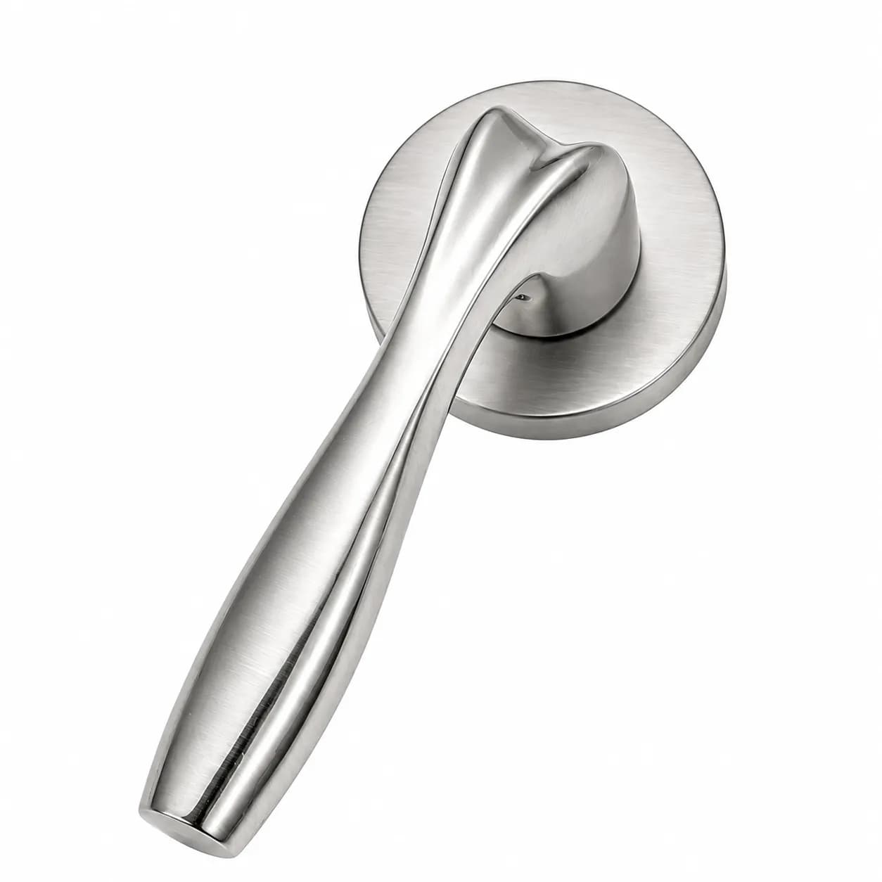 LB-120 Brass Mortise Handle SS — image 1