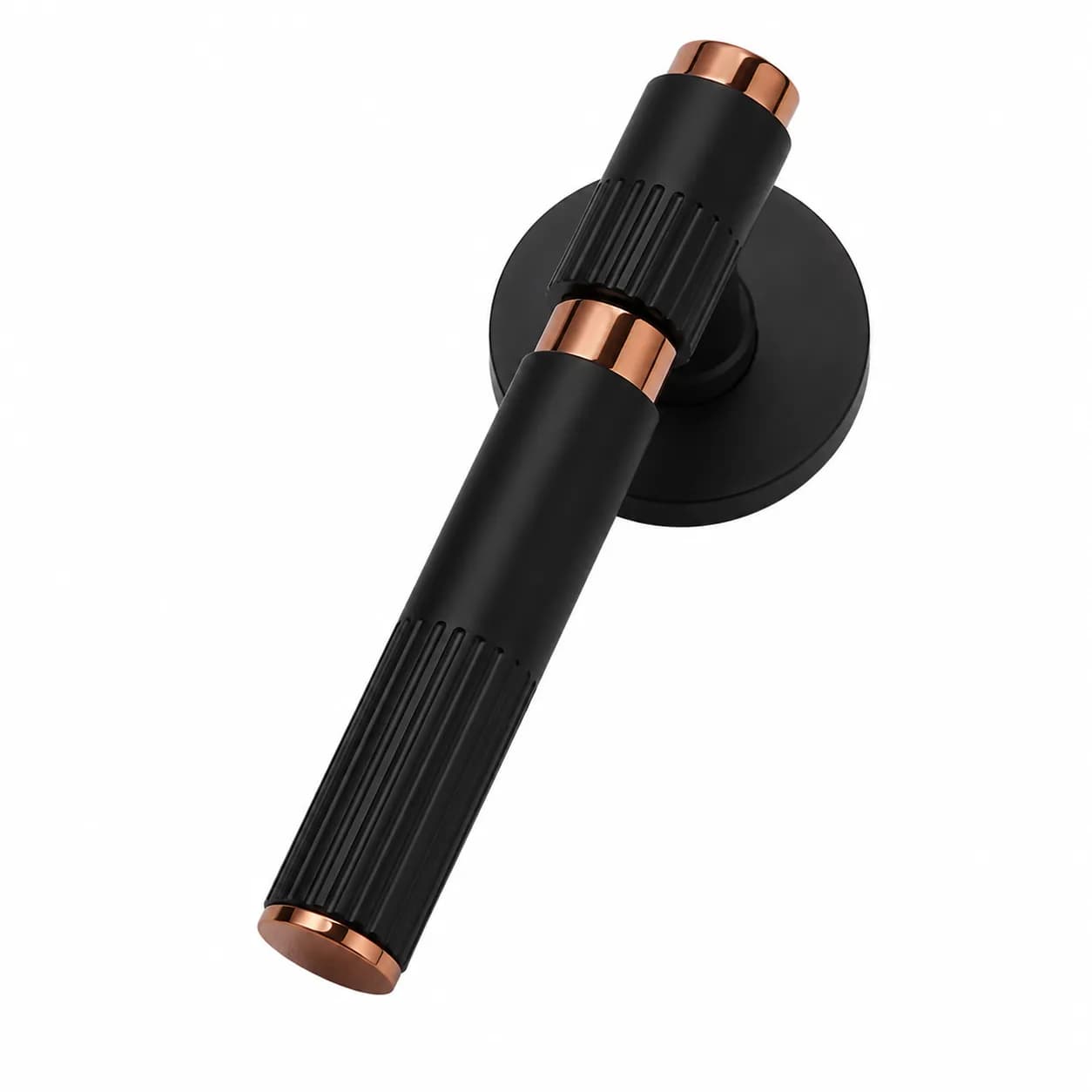 LB-116 Brass Mortise Handle Z-Black/Copper — image 1