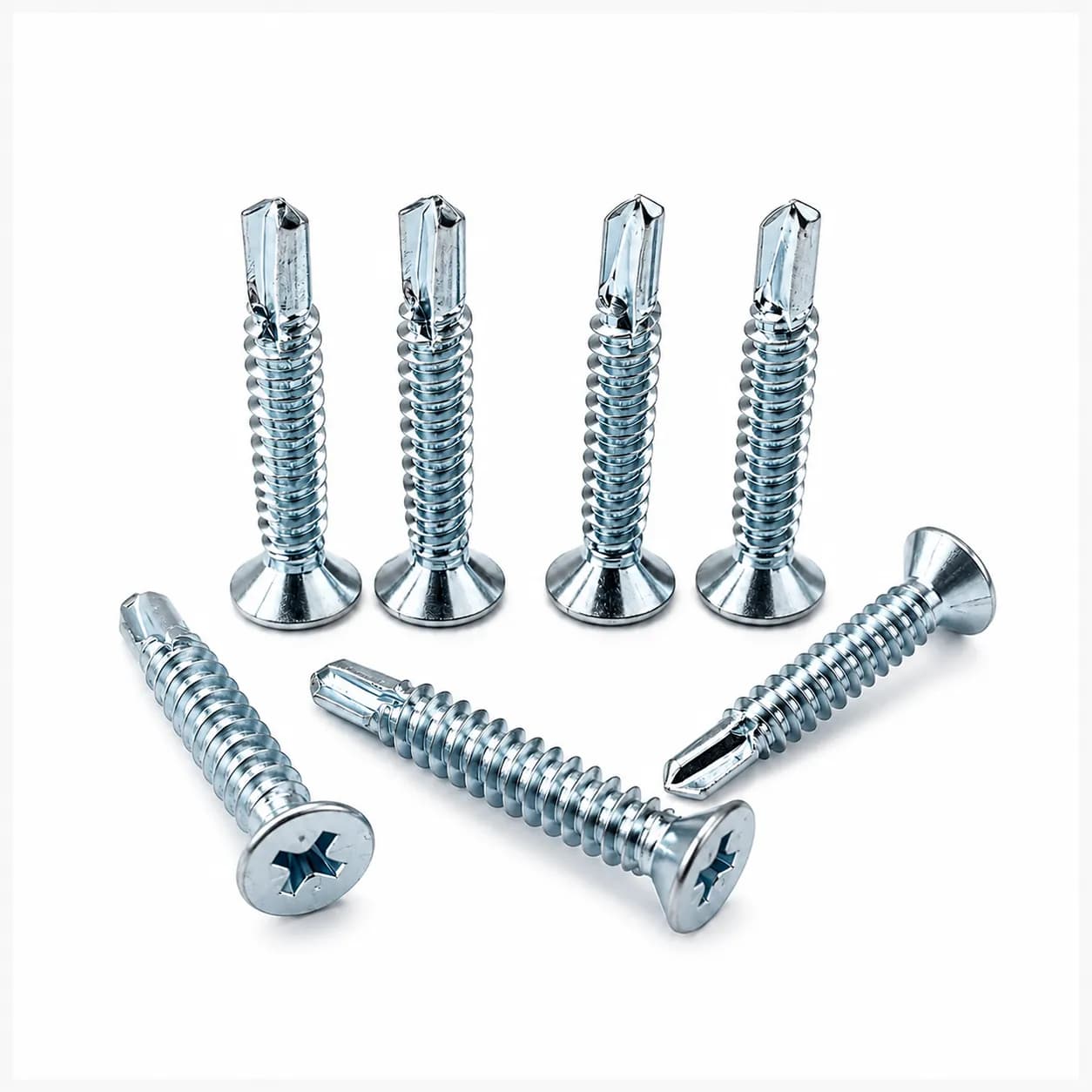 Zincline CSK SDS Screw (Flat Head) 19*3.9 Zinc (20X1000 Pcs)