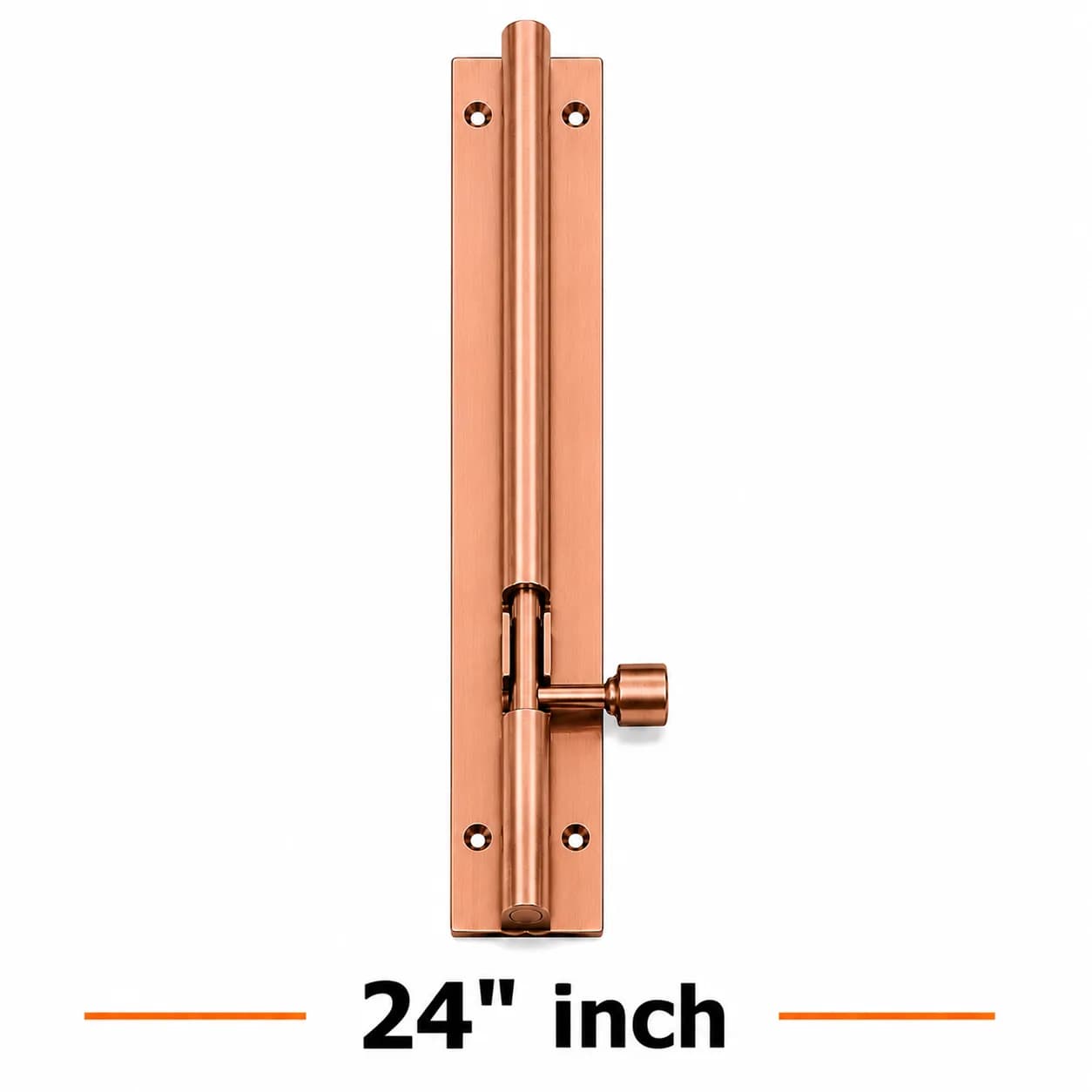 Dalwadi D-103 Polo Marble Tower Bolt 24" Rose Gold (6 Pcs)