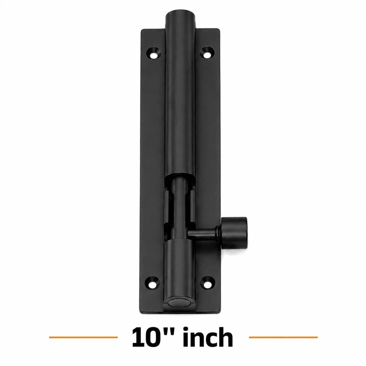 Dalwadi D-103 Polo Marble Tower Bolt 10" Z-Black (10 Pcs)