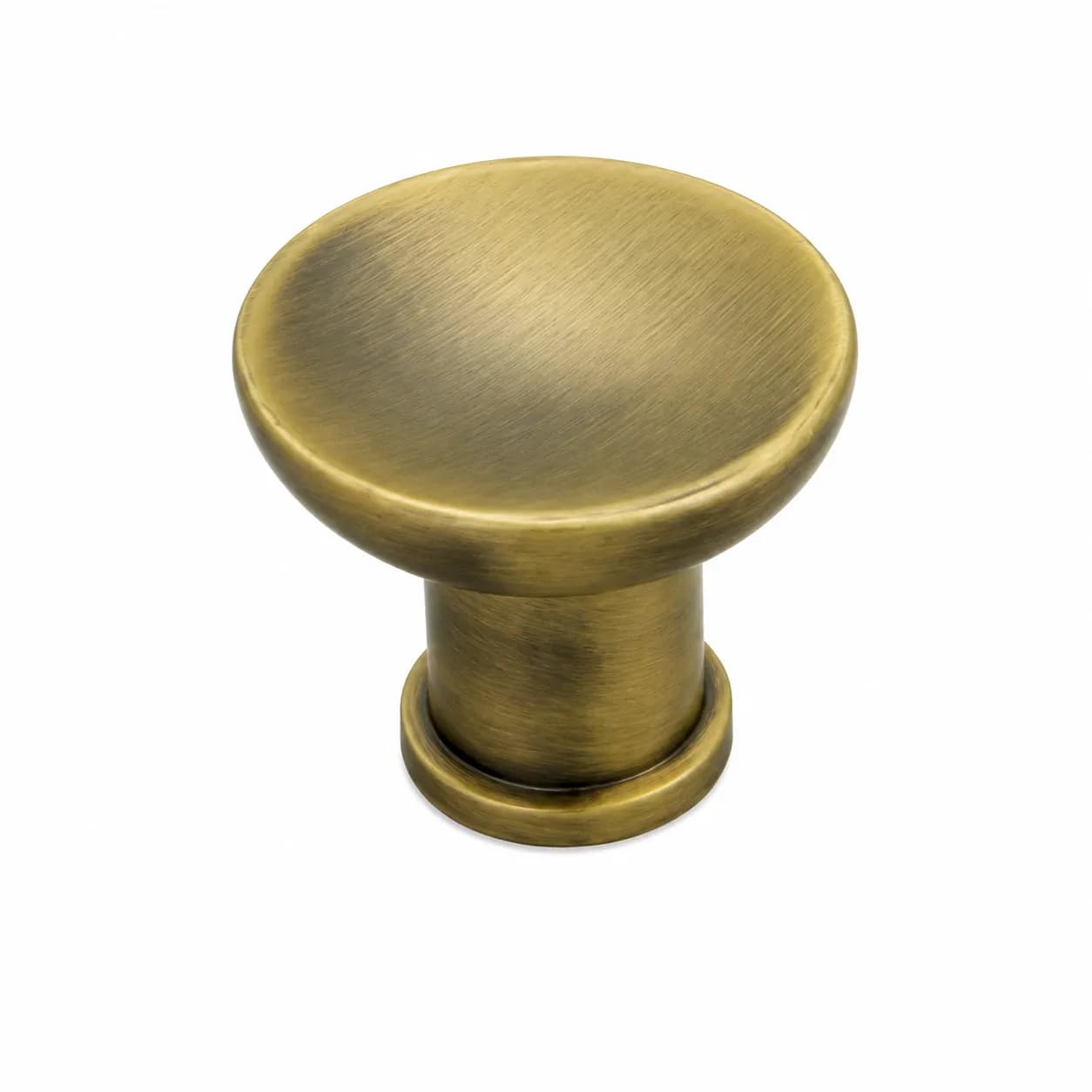 LB-404 Brass Knob Antique Matt — image 1