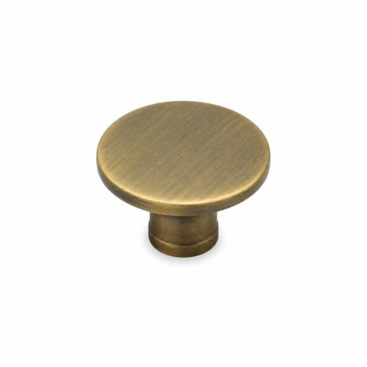 LB-403 Brass Knob Antique Matt — image 1