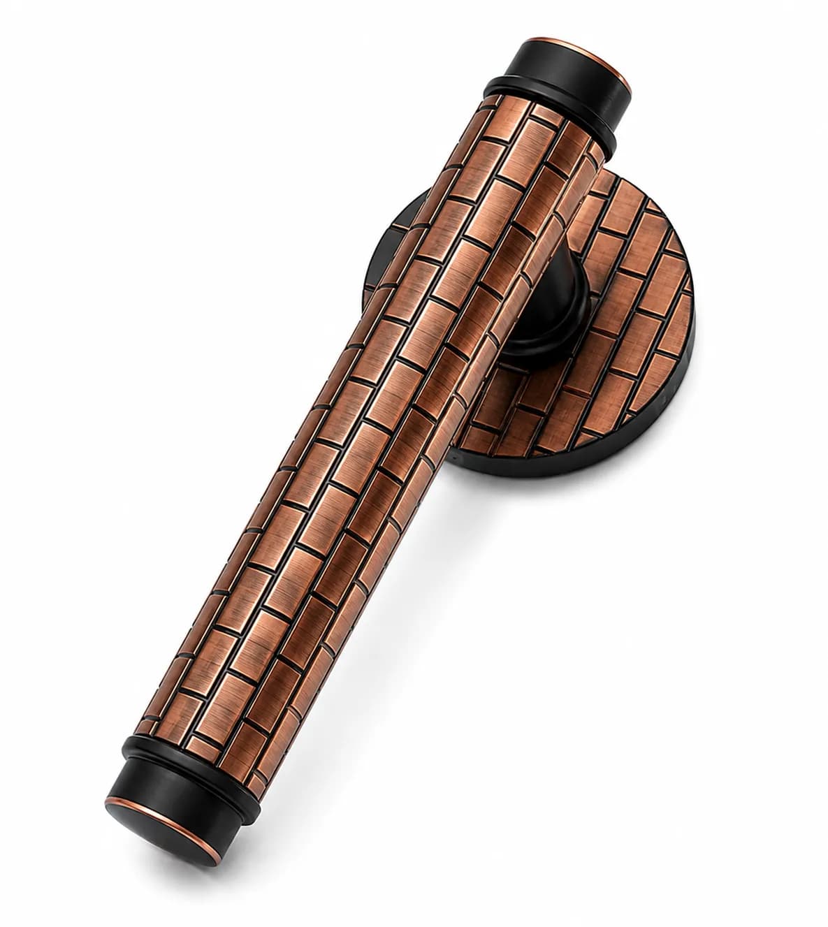 LB-109 Brass Mortise Handle Z-Black/Copper — image 1