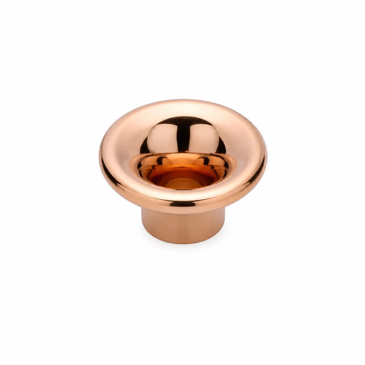 LB-402 Brass Knob Rose Gold — image 1