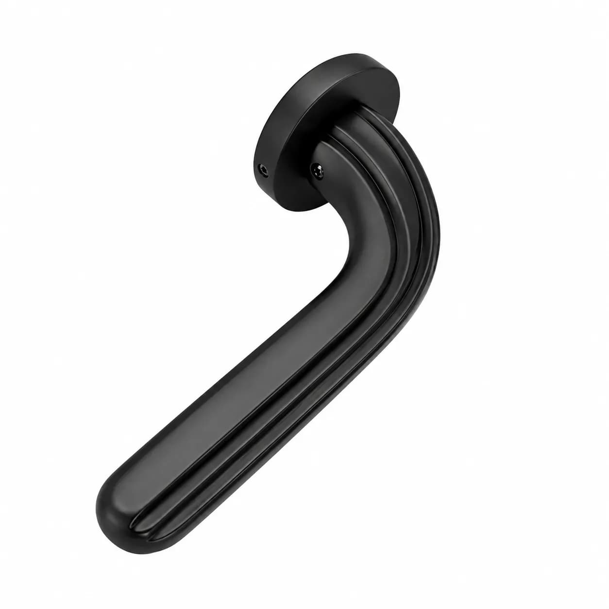 LB-119 Brass Mortise Handle Z-Black — image 1