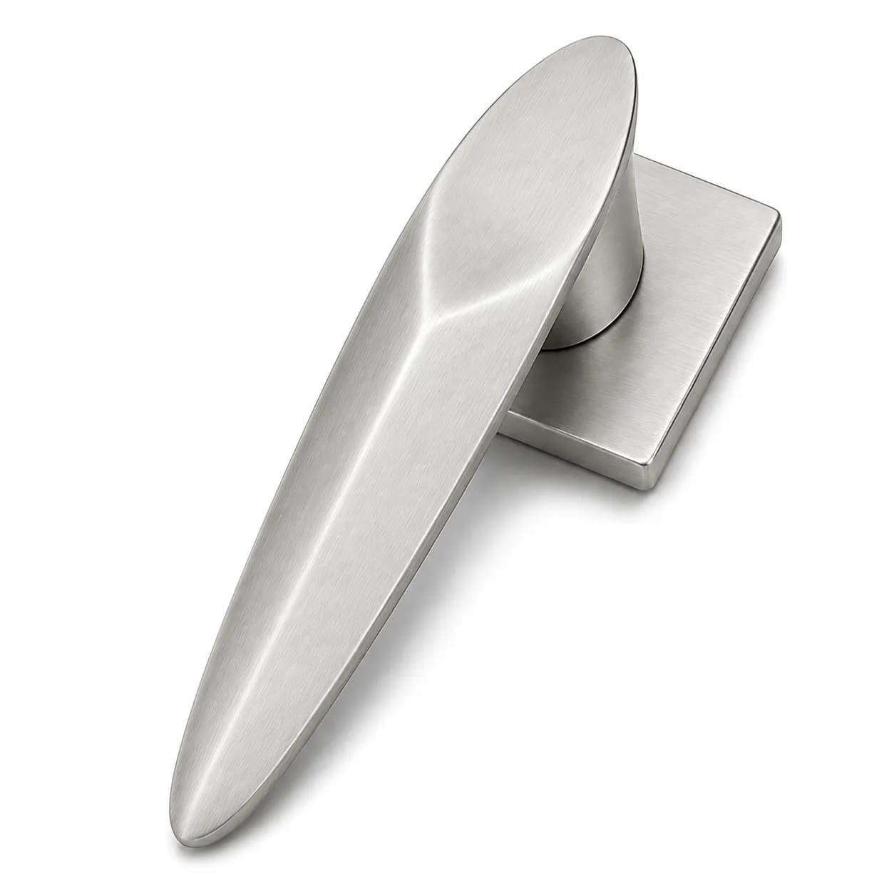 LB-102 Brass Mortise Handle SS — image 1