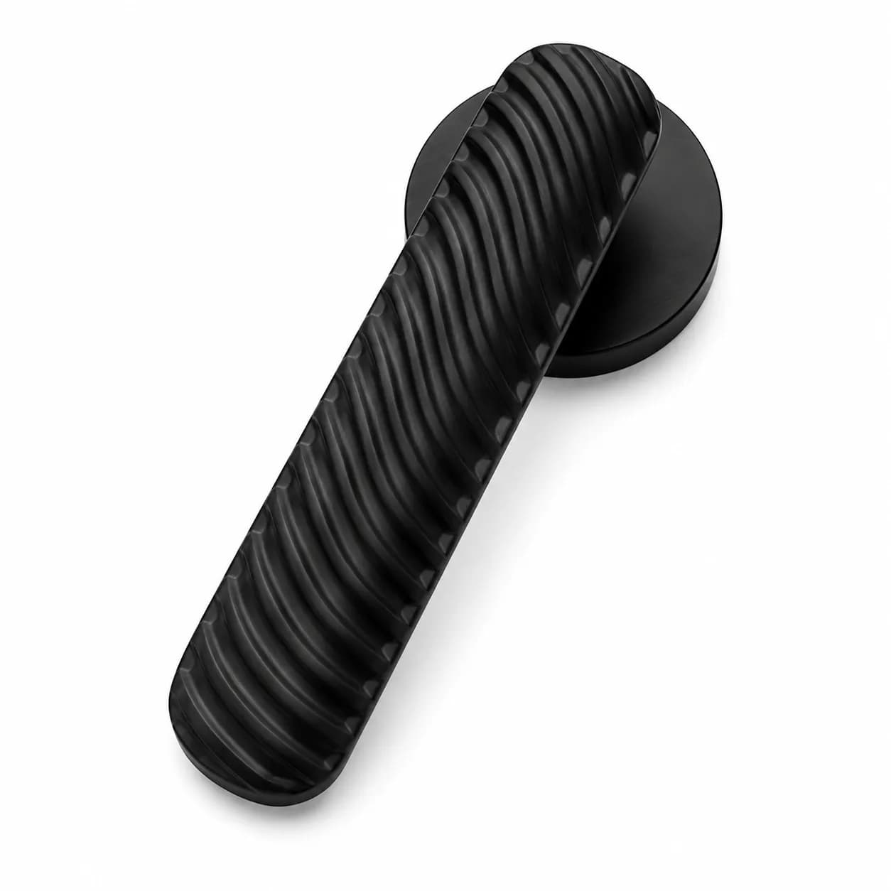 LB-113 Brass Mortise Handle Z-Black — image 1