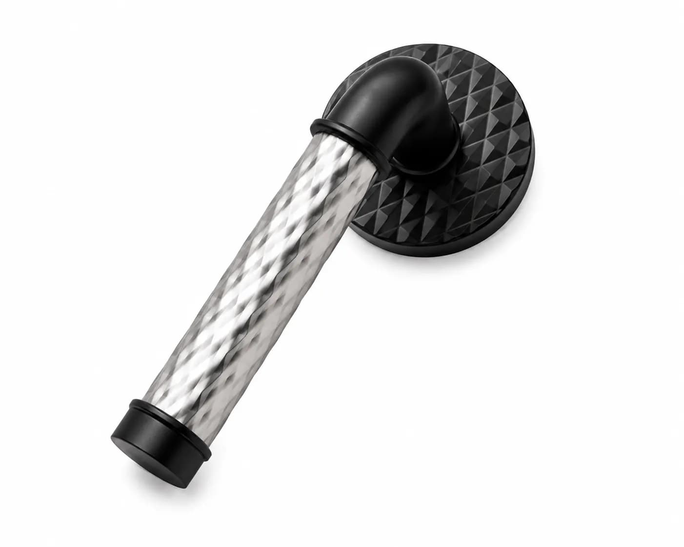 LB-110 Brass Mortise Handle Z-Black/SS — image 1