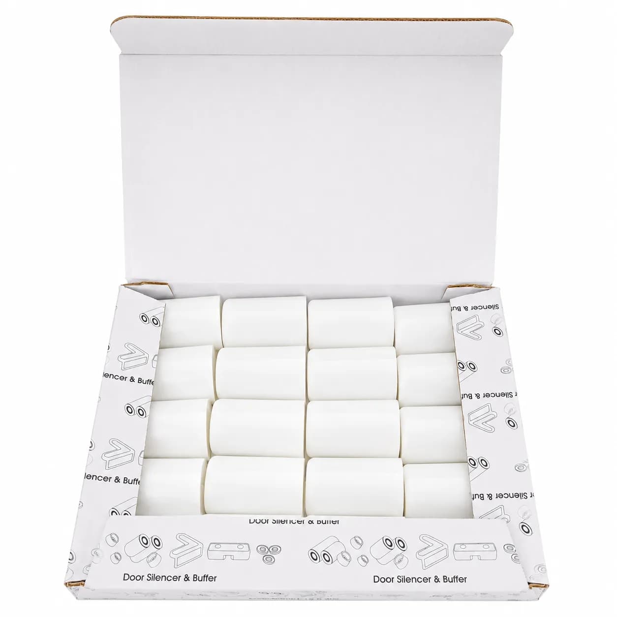 Door Silencer 1" (72 Pcs)
