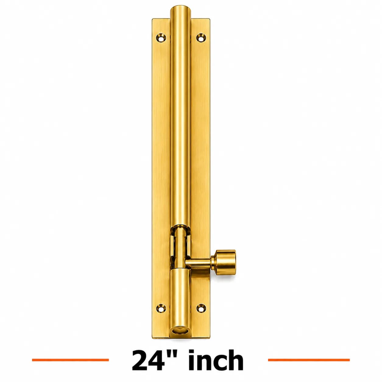 Dalwadi D-103 Polo Marble Tower Bolt 24" Gold (6 Pcs)