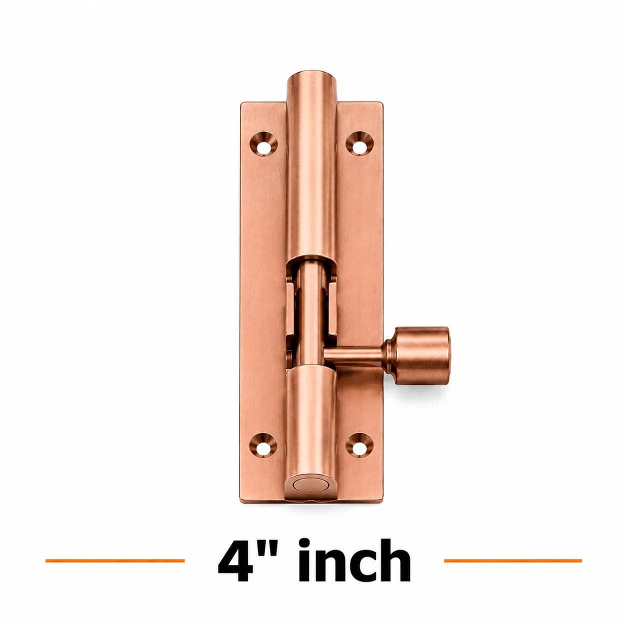 Dalwadi D-103 Polo Marble Tower Bolt 4" Rose Gold (20 Pcs)