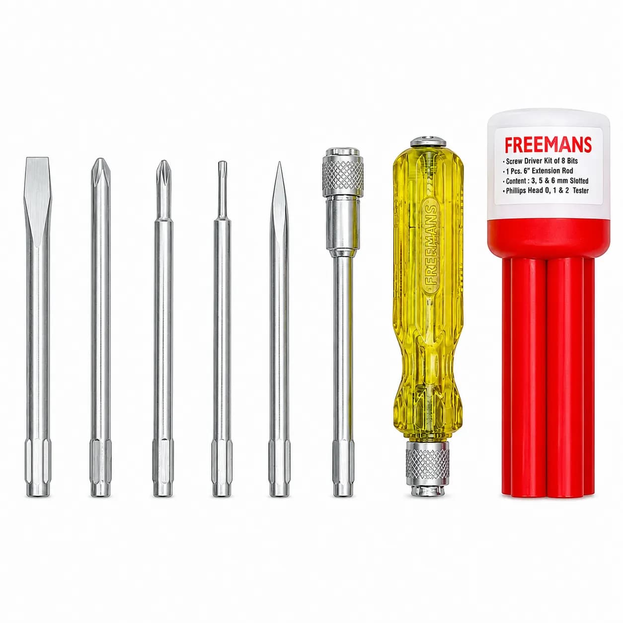 Freemans TK08 Screwdriver 8Pcs Kit (1 Set)