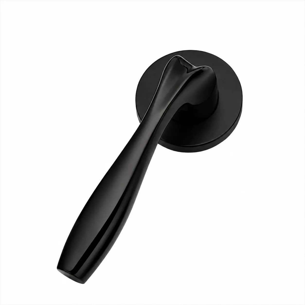 LB-120 Brass Mortise Handle Z-Black — image 1