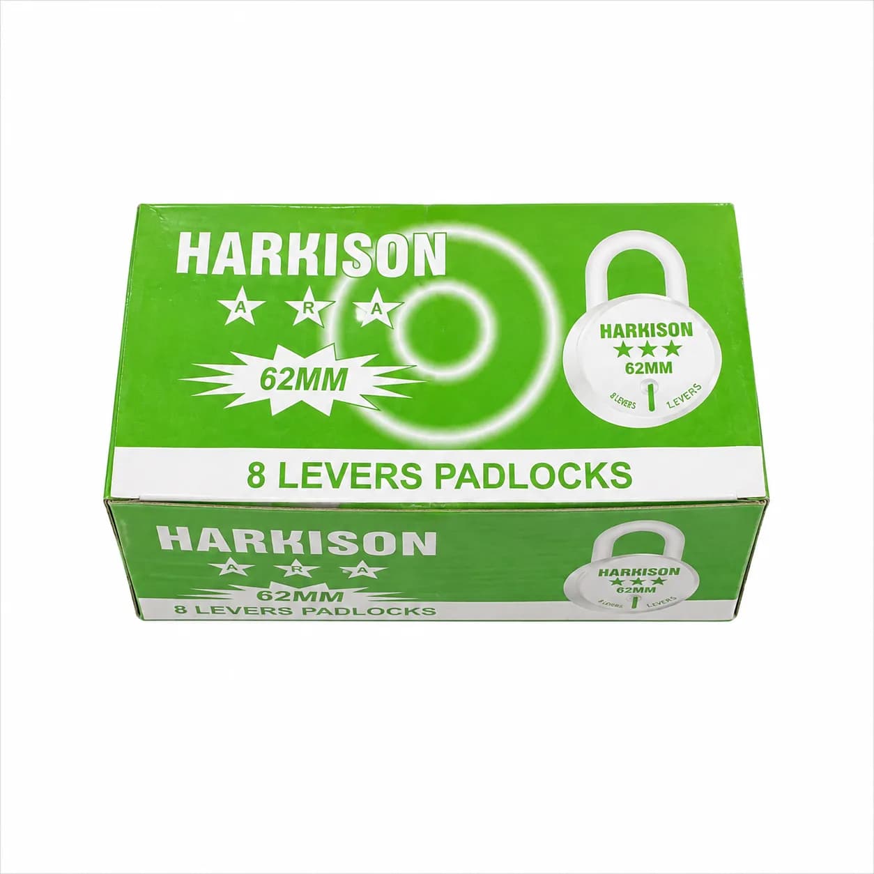 Padlock Harkison 62mm(6 Pcs)