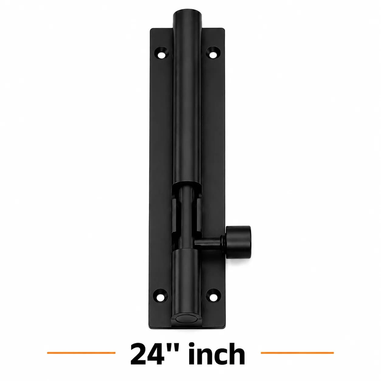 Dalwadi D-103 Polo Marble Tower Bolt 24" Z-Black (6 Pcs)