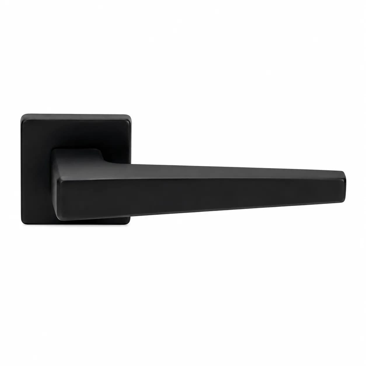 LB-123 Brass Mortise Handle Z-Black — image 1
