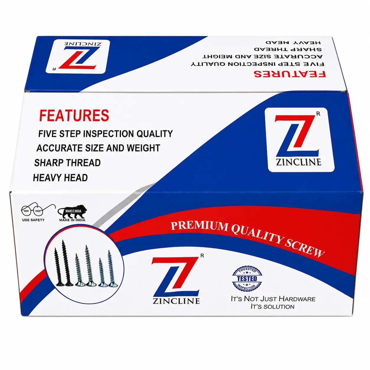 Zincline Drywall Screw 32*4.2 Nickel (20X500 Pcs)