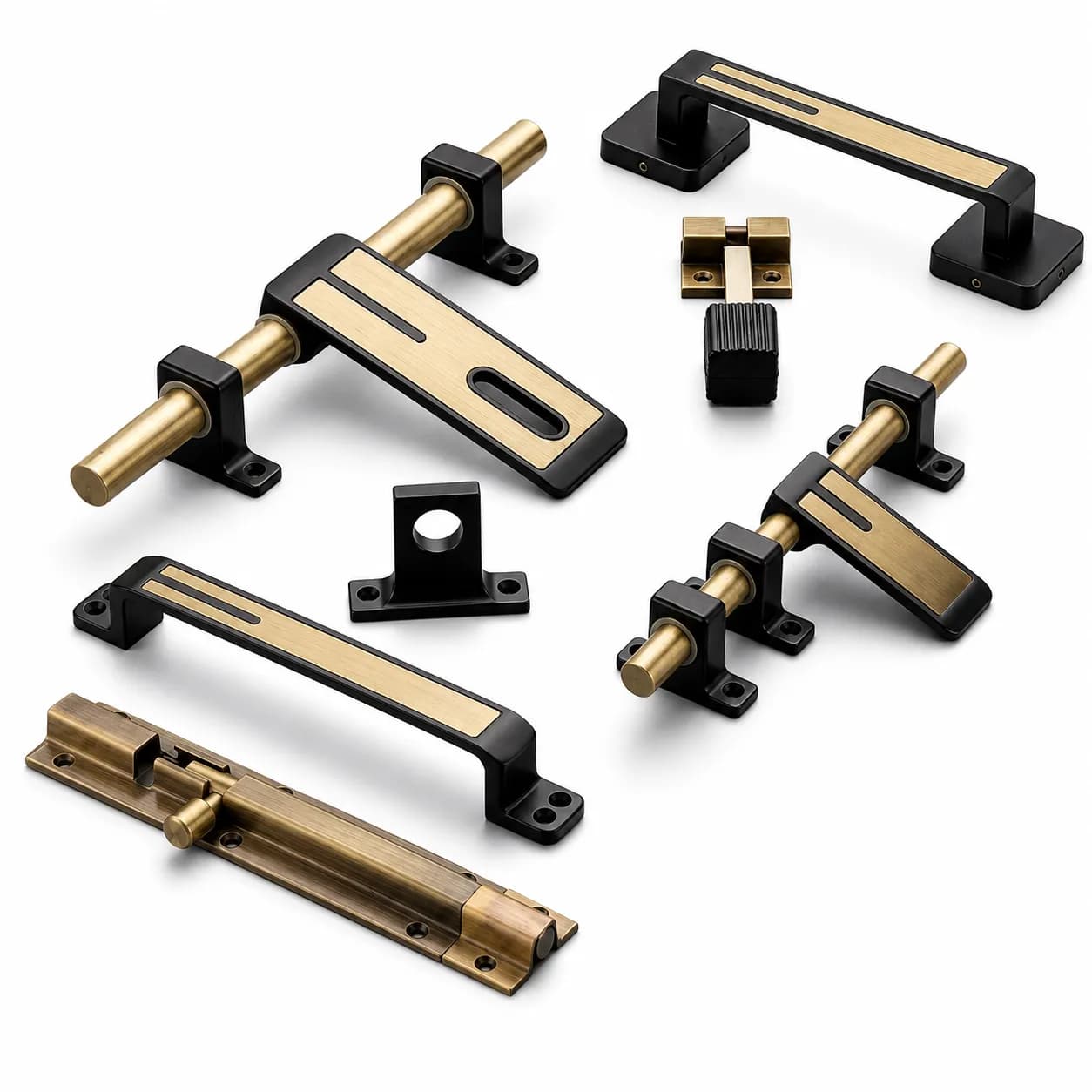 KeCee 1030 Zinc Door Kit Set 10'' BG (1 set)