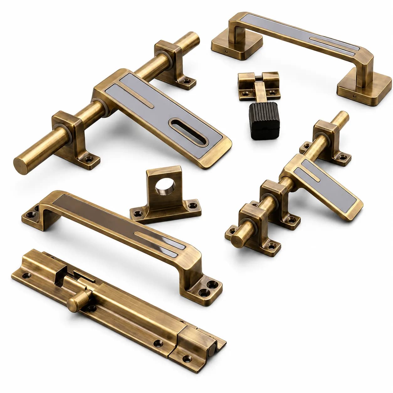 KeCee 1030 Zinc Door Kit Set 10'' AB (1 set)