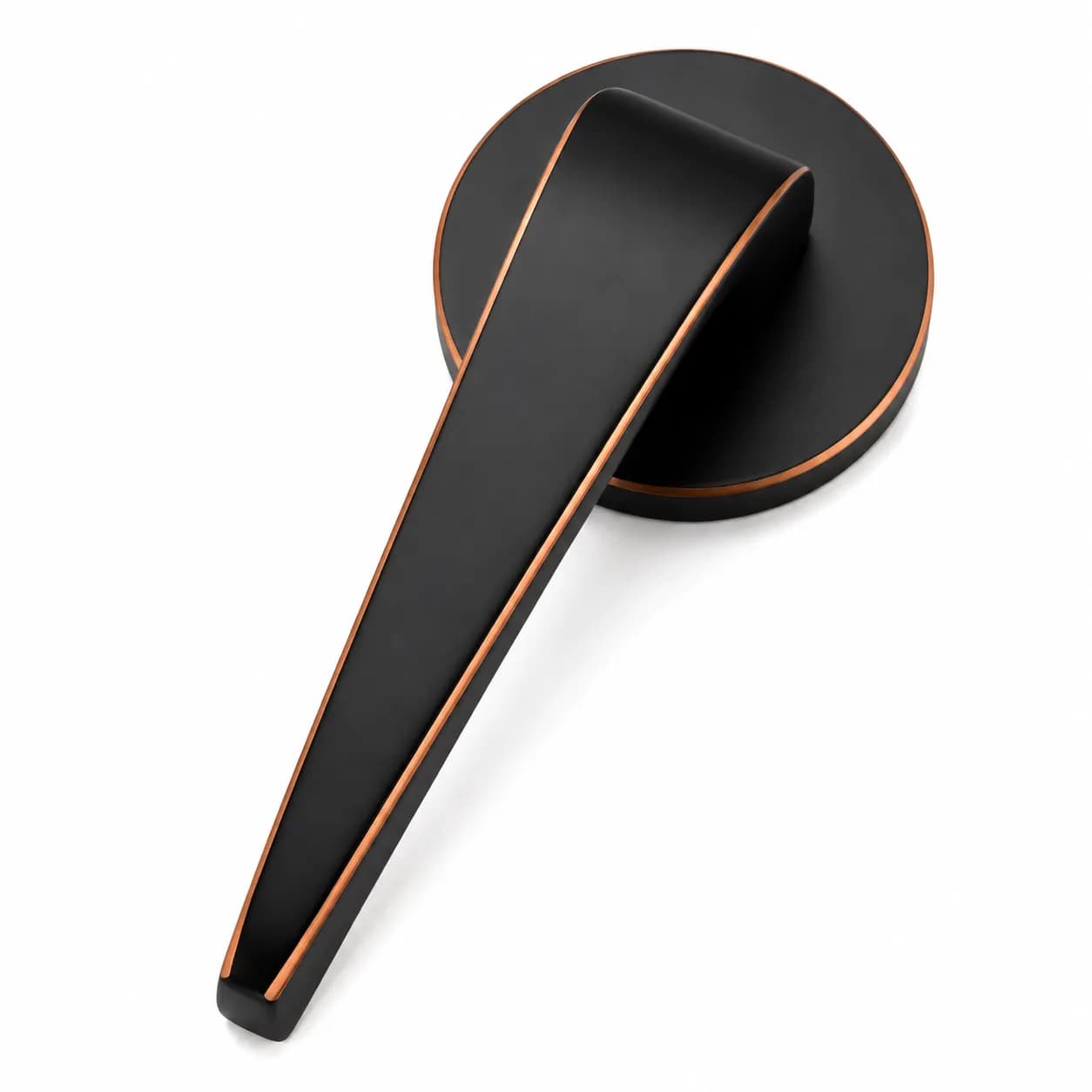 LB-115 Brass Mortise Handle Z-Black/Copper — image 1