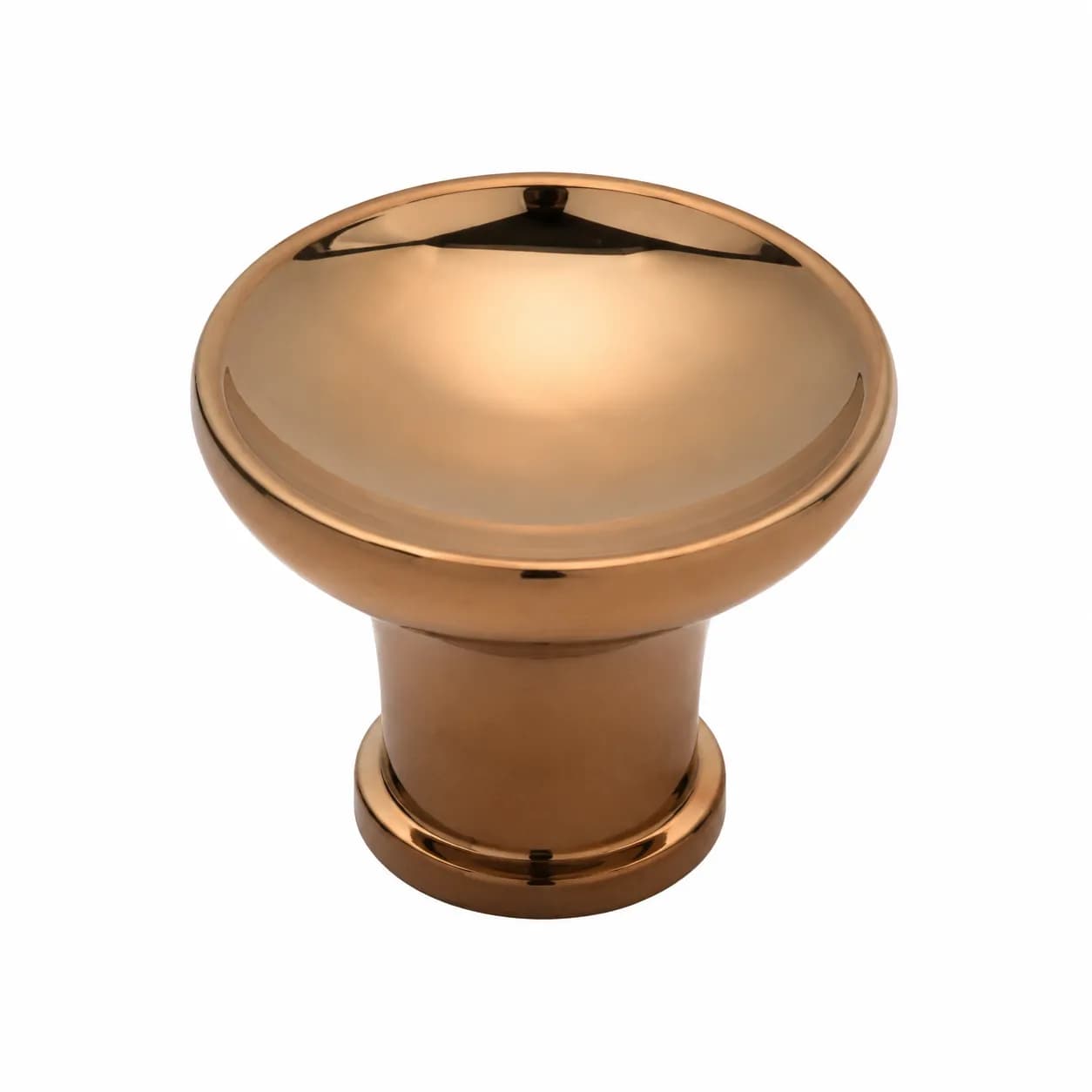 LB-404 Brass Knob Rose Gold — image 1