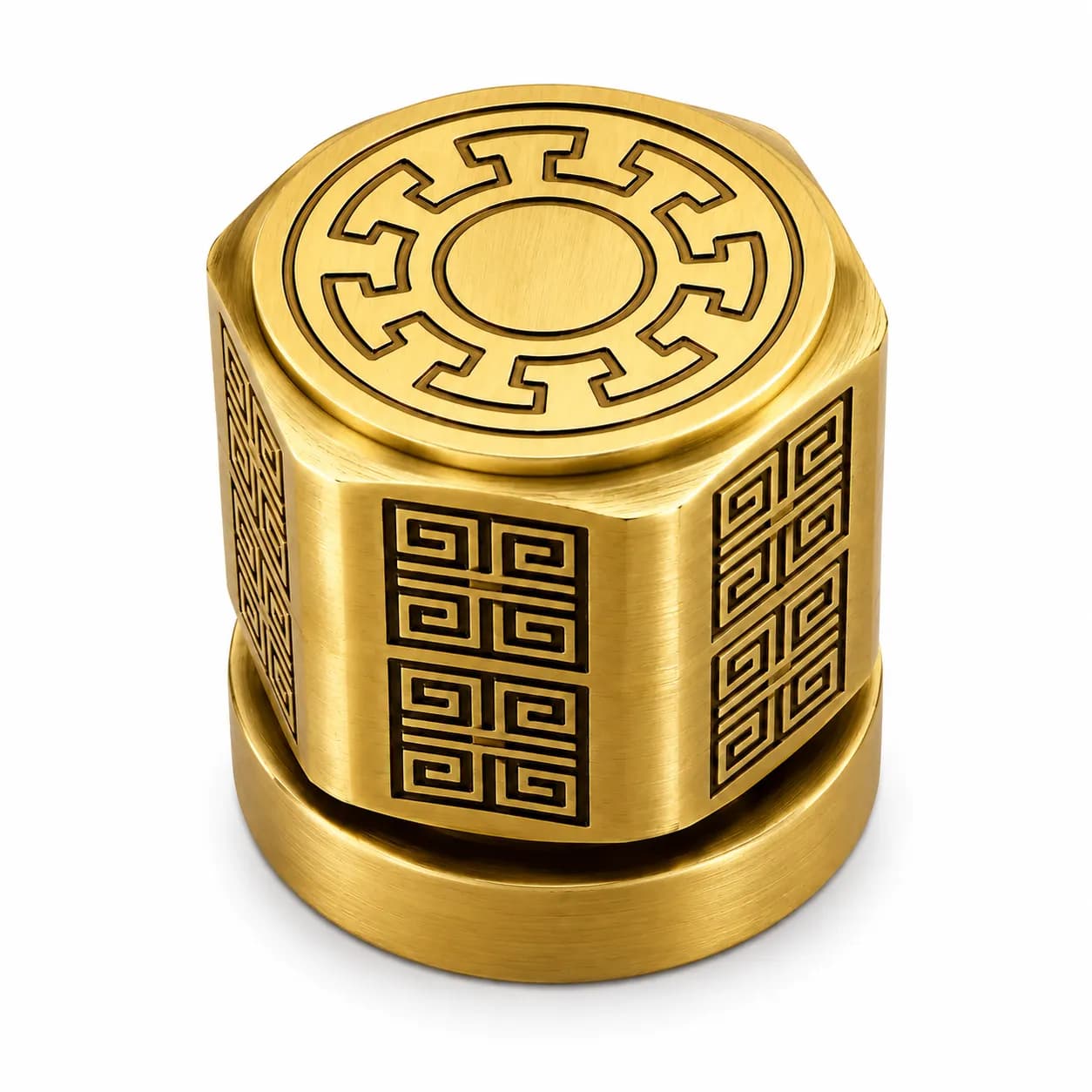 LB-106 Brass Mortise Handle Gold PVD — image 1
