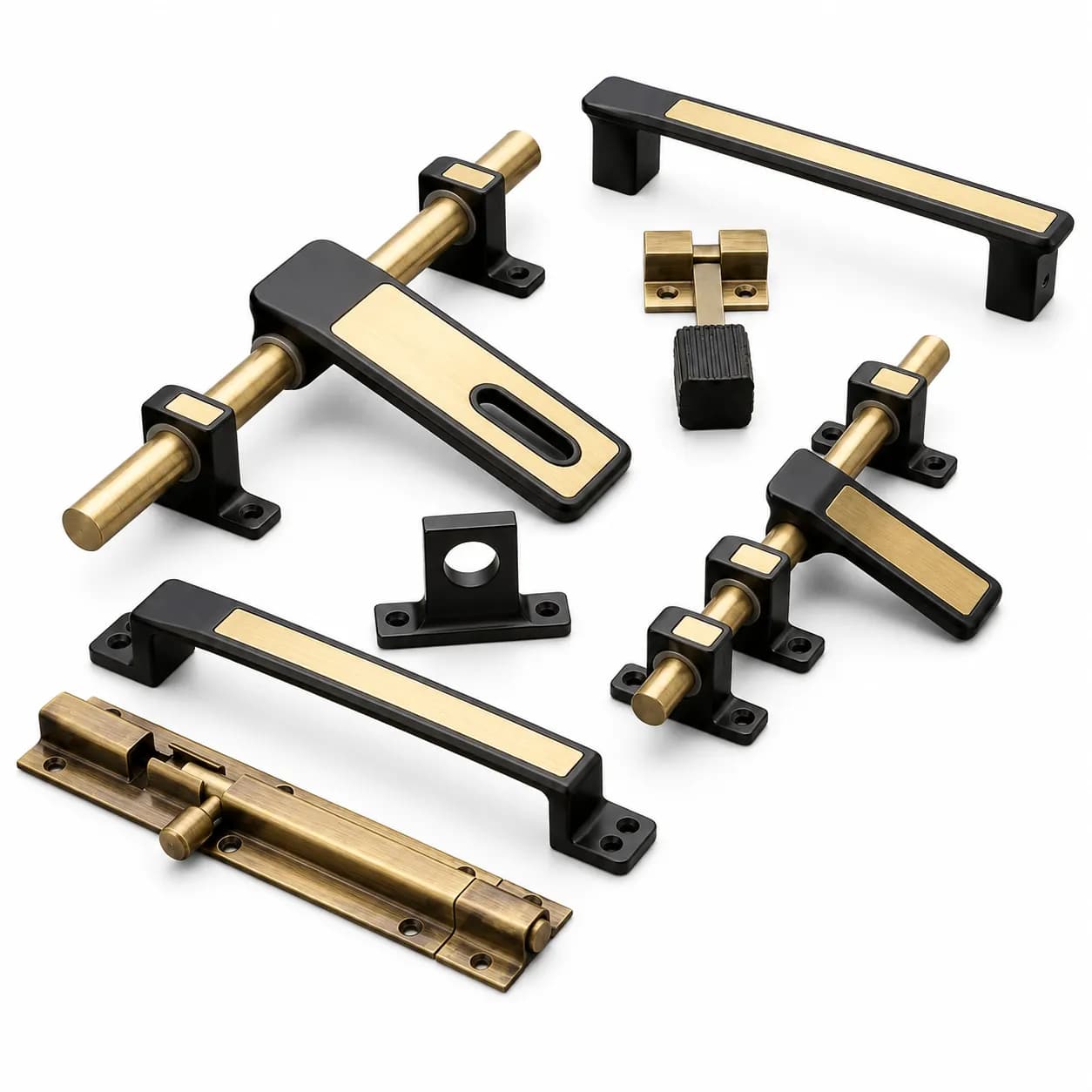 KeCee 1040 Zinc Door Kit Set 12'' BG (1 set)