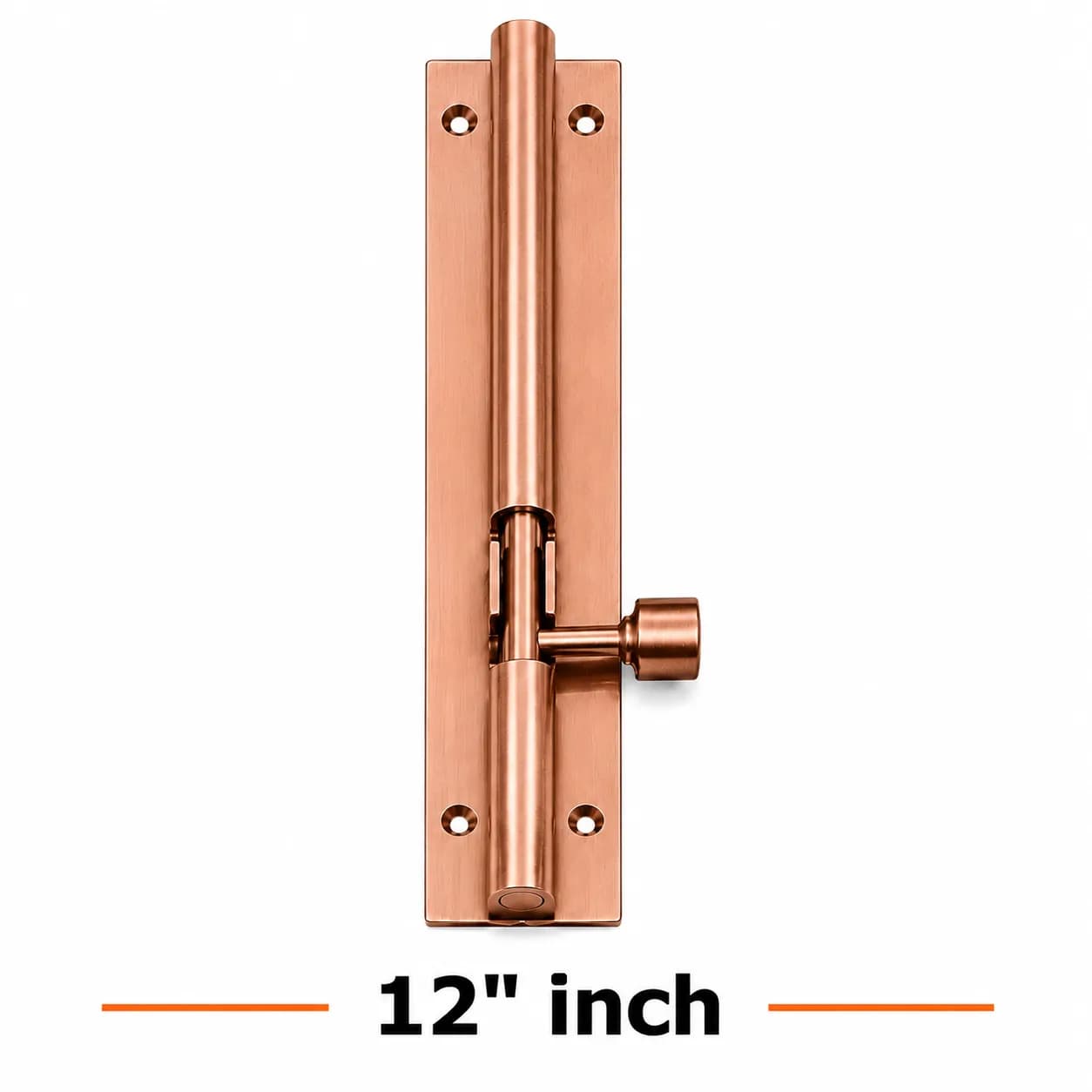 Dalwadi D-103 Polo Marble Tower Bolt 12" Rose Gold (10 Pcs)
