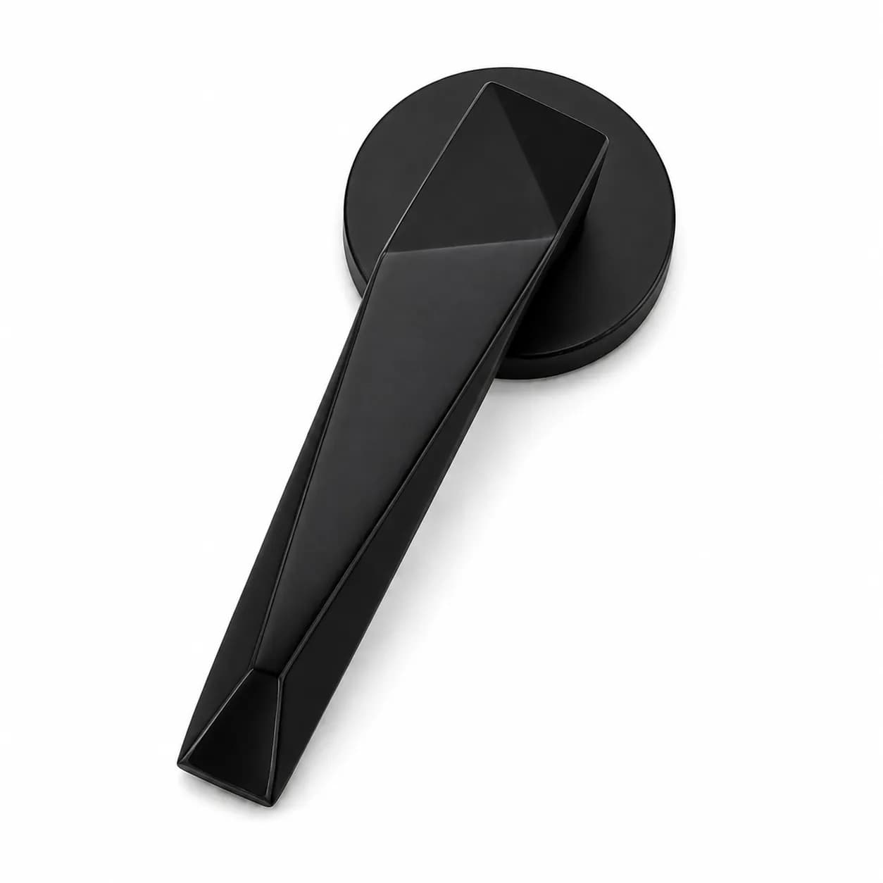 LB-104 Brass Mortise Handle Z-Black — image 1