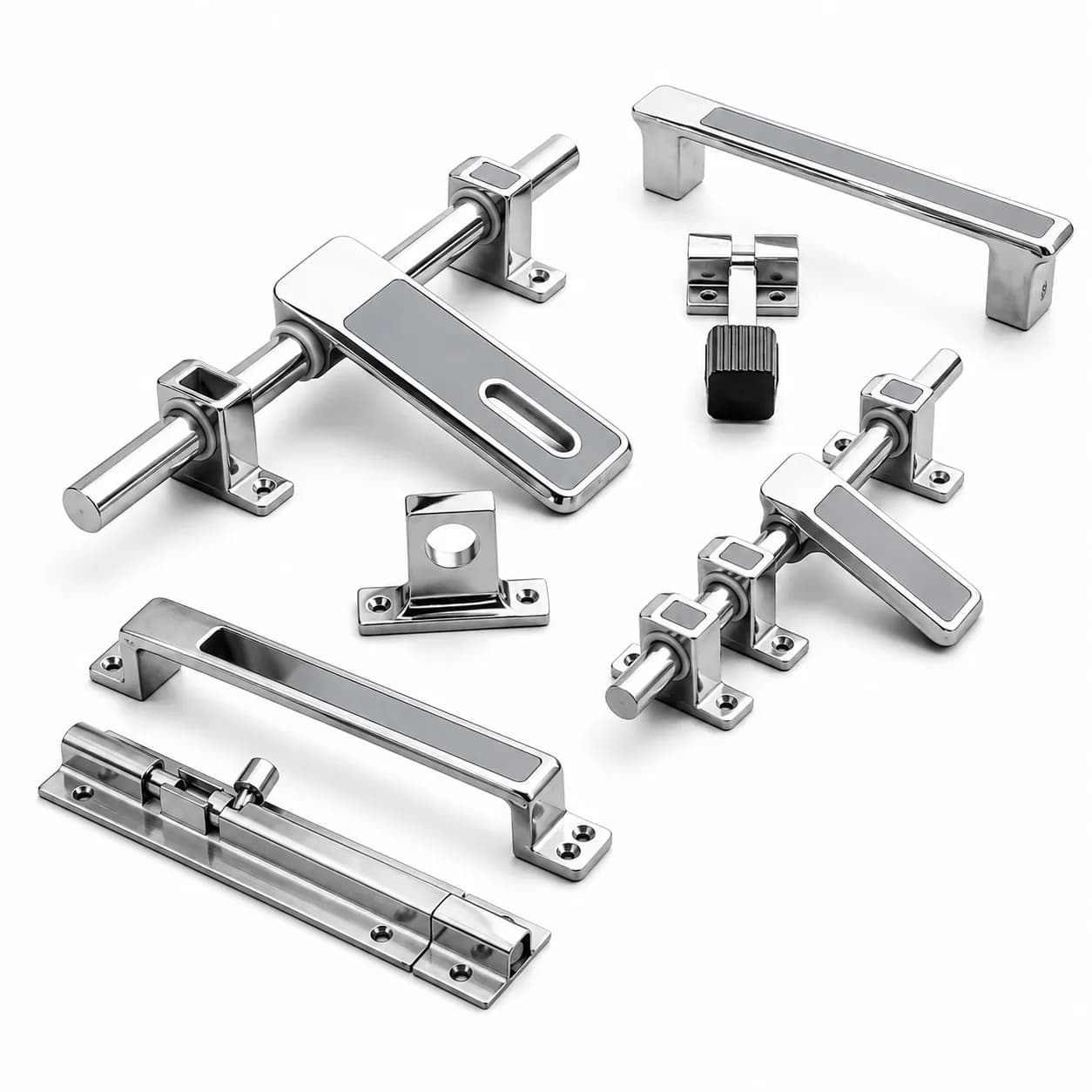 KeCee 1040 Zinc Door Kit Set 12'' CB (1 set)