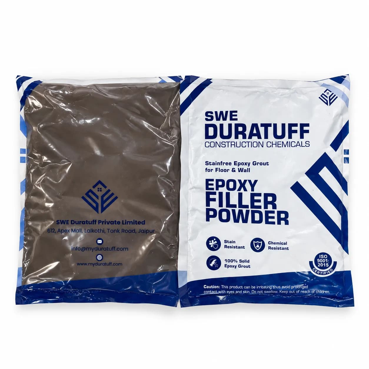 SWE Duratuff Epoxy Grout 5kg Coffee Brown (1 bkt) — image 1