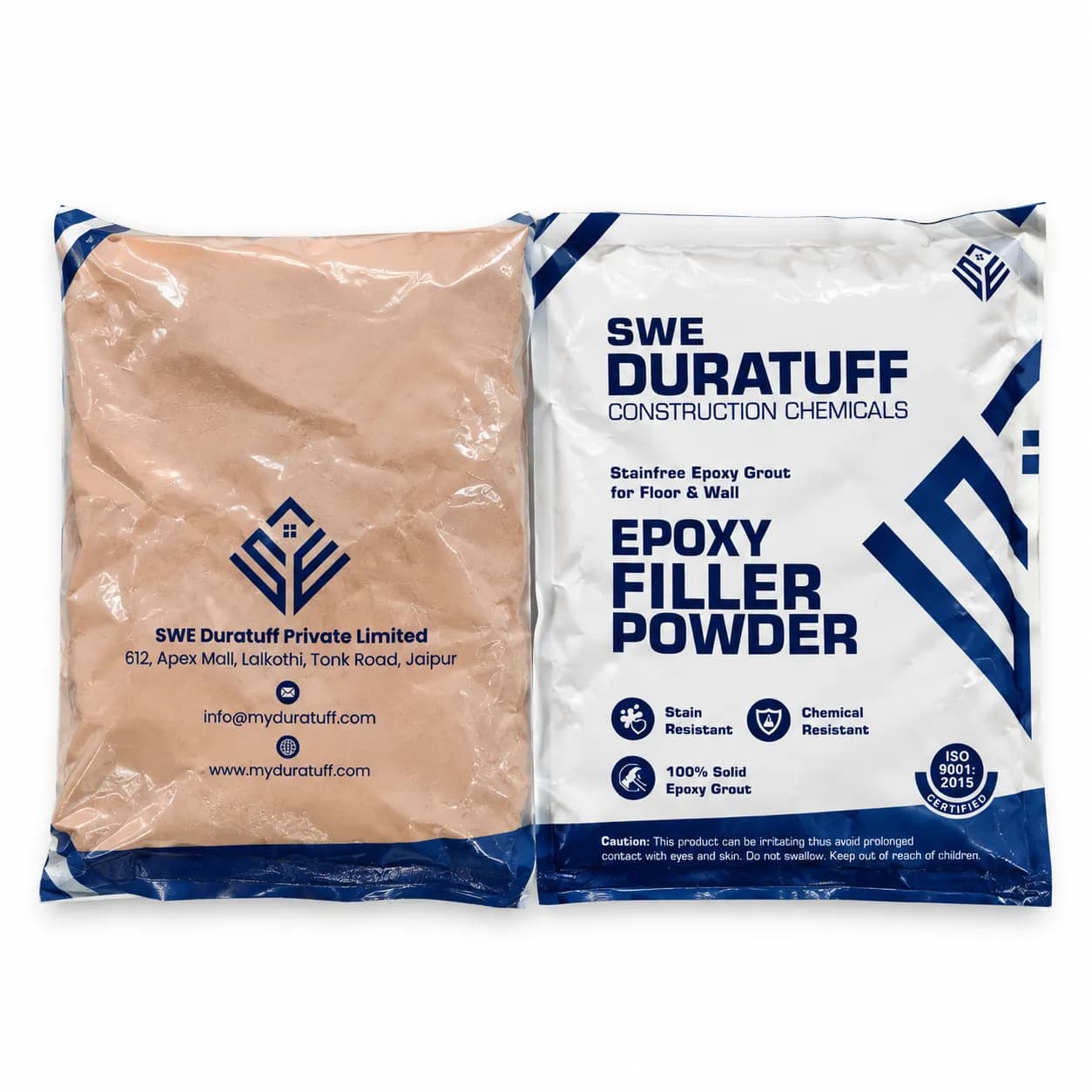 SWE Duratuff Epoxy Grout 1kg Chocolate Brown (1 bkt) — image 1