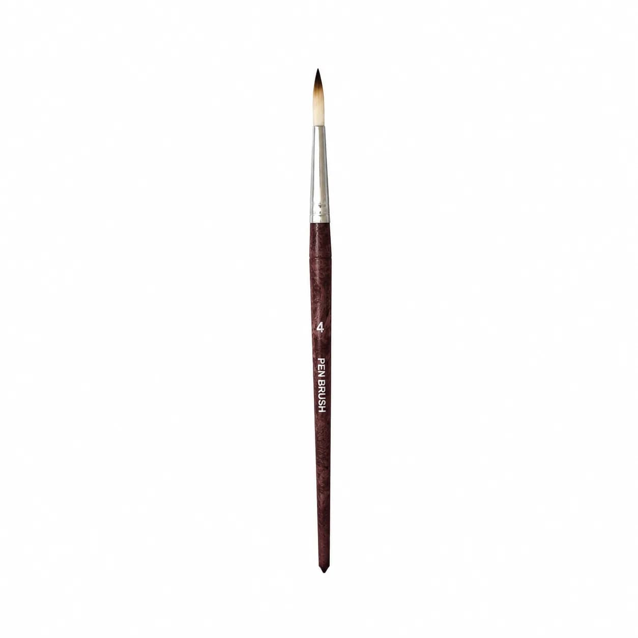 WS Writing Brush Round 4No. (12 Pcs)