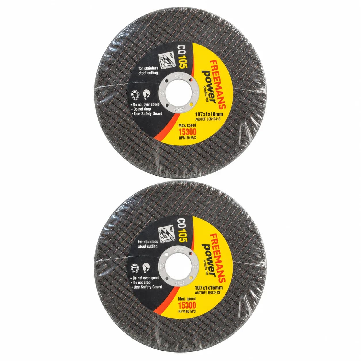 Freemans Iron Cut off Wheel 4" Black CO105 (50 Pcs)