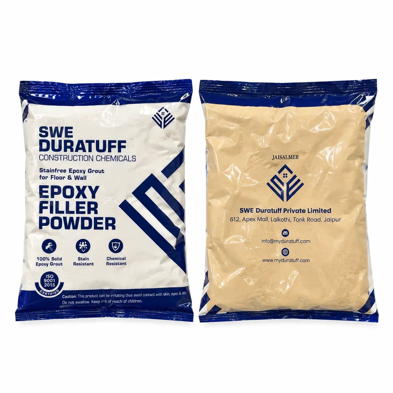 SWE Duratuff Epoxy Grout 1kg Jaisalmer Yellow (1 bkt) — image 1
